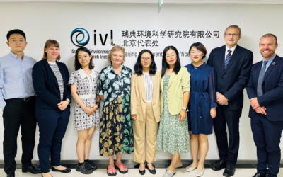 瑞典政府高级代表团与瑞典前国务卿Eva Svedling一行莅临IVL中国部交流